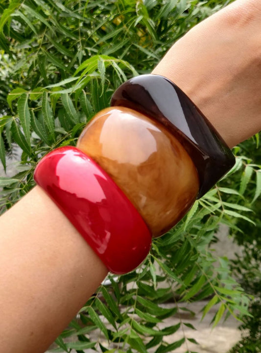 Autumn Colour Bangle Stack