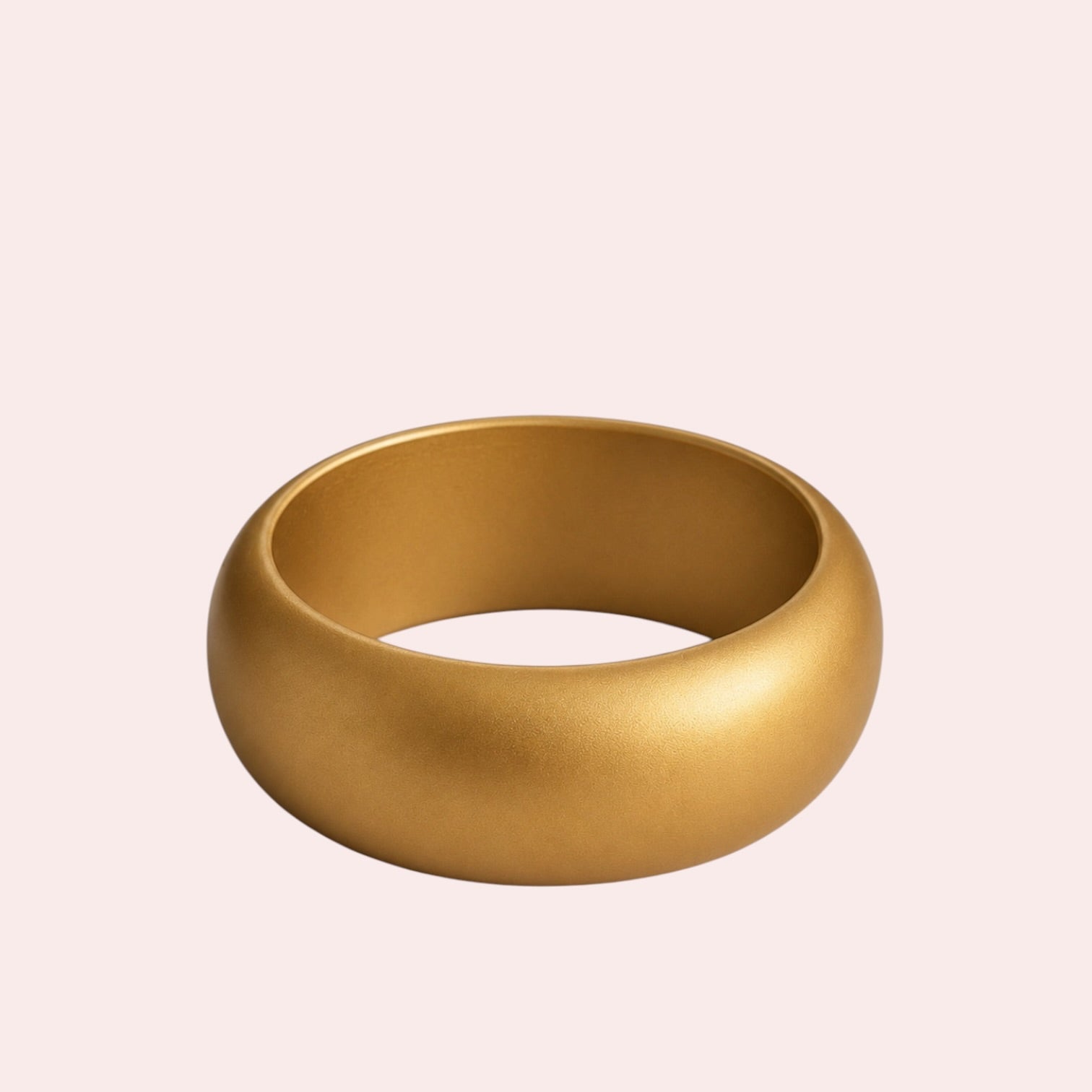 Dune Aura sand-toned resin bangle by Ruhlets