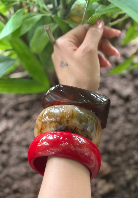Autumn Colour Bangle Stack